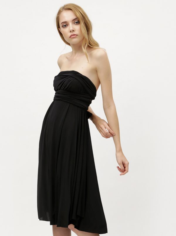 Čierne variabilné šaty/sukňa ZOOT