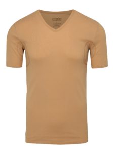 Telové skinny tričko pod košeľu s potítkami Covert Underwear
