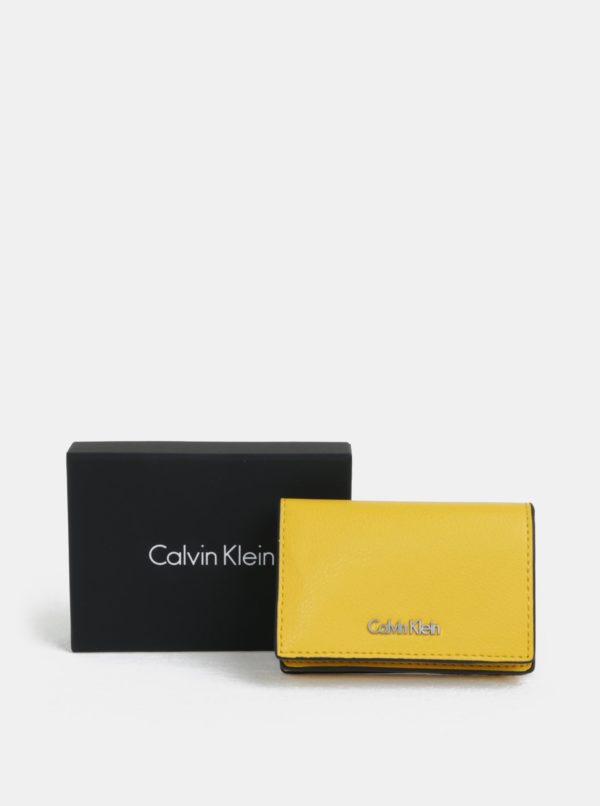 Žltá dámska peňaženka Calvin Klein Jeans