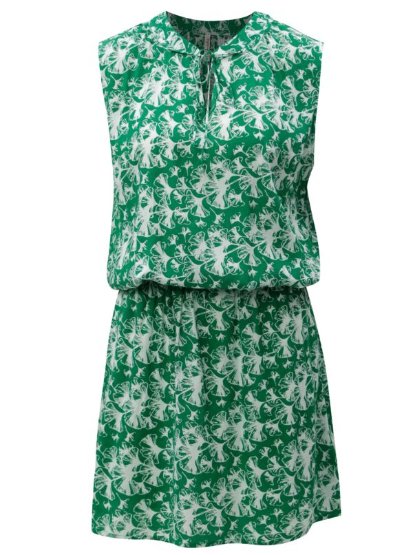 Zelené vzorované šaty Blendshe Gabi