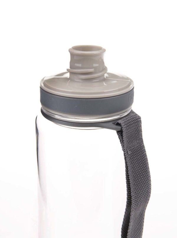Sivá plastová fľaša EQUA (600ml)