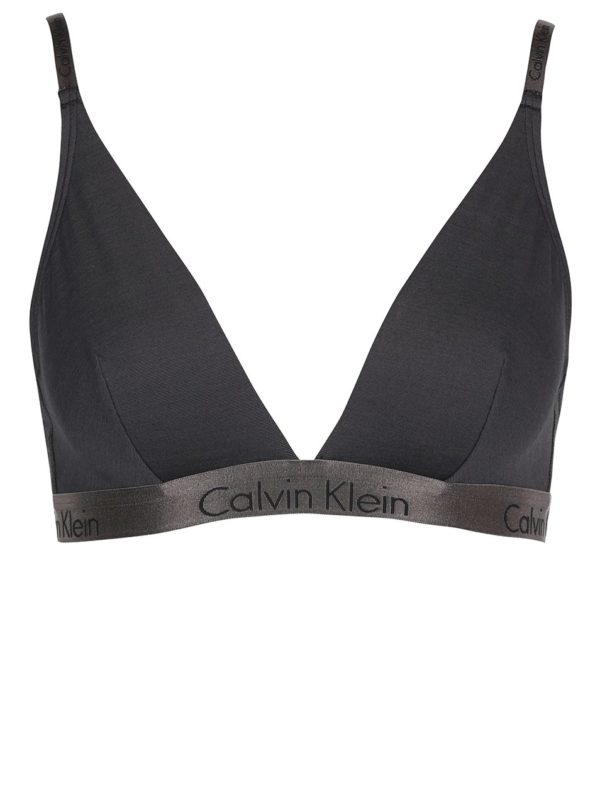 Tmavosivá podprsenka Calvin Klein Underwear