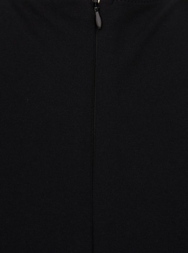 Čierne šaty bez rukávov French Connection Lora Beau