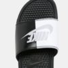 Bielo–čierne pánske šľapky Nike Benassi