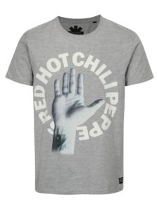 Sivé tričko Red Hot Chili Peppers Shine Original