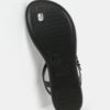 Čierne sandálky s detailmi v zlatej farbe Ipanema Charm V