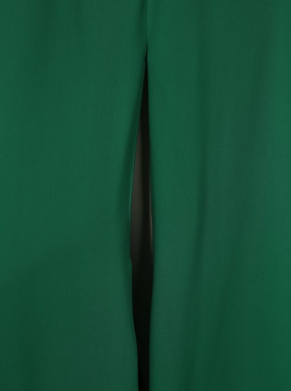 Zelené maxišaty s dlhým rukávom Miss Grey Darma