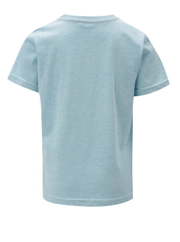 Modré chlapčenské tričko s potlačou žraloka 5.10.15.