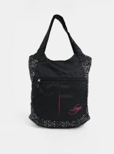 Čierna vzorovaná dámska taška LOAP Finnie