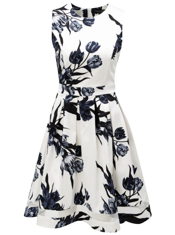 Modro-biele kvetované šaty Dorothy Perkins