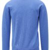 Modrý sveter z merino vlny Live Sweaters
