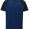 Tmavomodré regular fit tričko Burton Menswear London