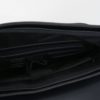 Tmavomodrý koženkový batoh Bobby Black