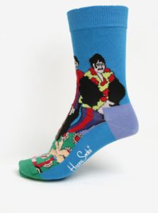 Zeleno-modré unisex ponožky Happy Socks Pepperland