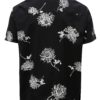 Čierna kvetovaná košeľa Burton Menswear London