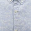 Svetlomodrá pánska vzorovaná košeľa Garcia Jeans