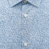 Svetlomodrá vzorovaná košeľa s dlhým rukávom Selected Homme Regpen