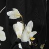 Čierna kvetovaná blúzka s 3/4 rukávmi Dorothy Perkins Curve