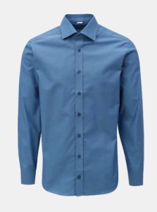 Modrá pánska formálna košeľa VAVI