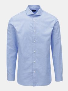 Modrá formálna regular fit košeľa Selected Homme