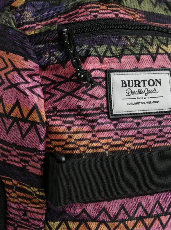 Ružovo-čierny dievčenský batoh Burton Metalhead 18 l