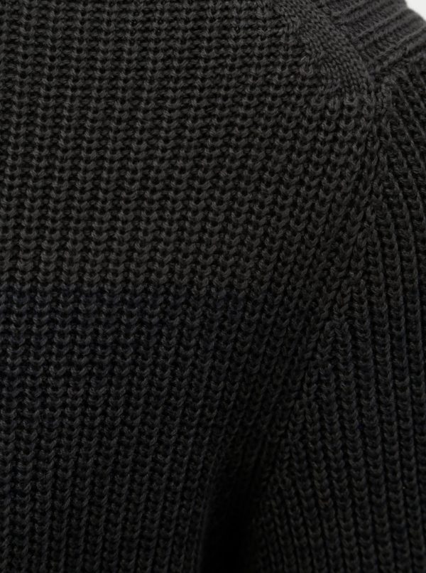 Tmavosivý sveter s okrúhlym výstrihom ONLY & SONS Sato