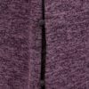 Fialový tenký dlhý sveter s detailmi na bokoch Yest