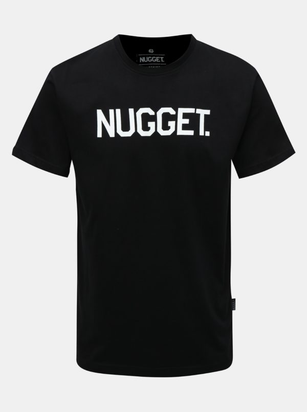 Čierne pánske tričko NUGGET