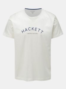 Biele classic fit tričko Hackett London