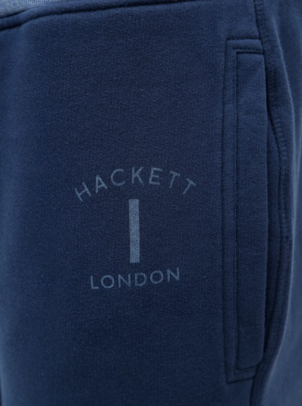 Modré classic fit tepláky Hackett London