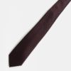 Vínová vzorovaná slim kravata Selected Homme Vilhelm