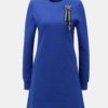 Modré mikinové šaty Rich & Royal
