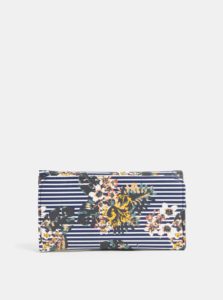 Modrá pruhovaná peňaženka Roxy Medival