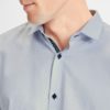 Svetlomodrá jemne vzorovaná slim fit košeľa Jack & Jones