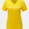 Žlté dámske tričko s potlačou Calvin Klein Jeans