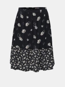 Tmavomodrá dámska kvetovaná sukňa Cath Kidston