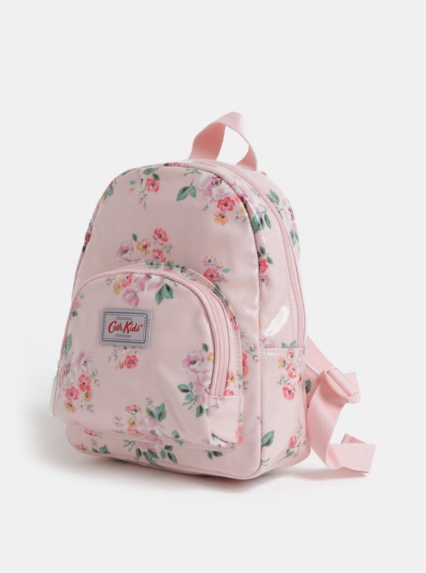 Ružový dievčenský kvetovaný batoh Cath Kidston