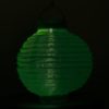 Zelený solárny lampión Kaemingk