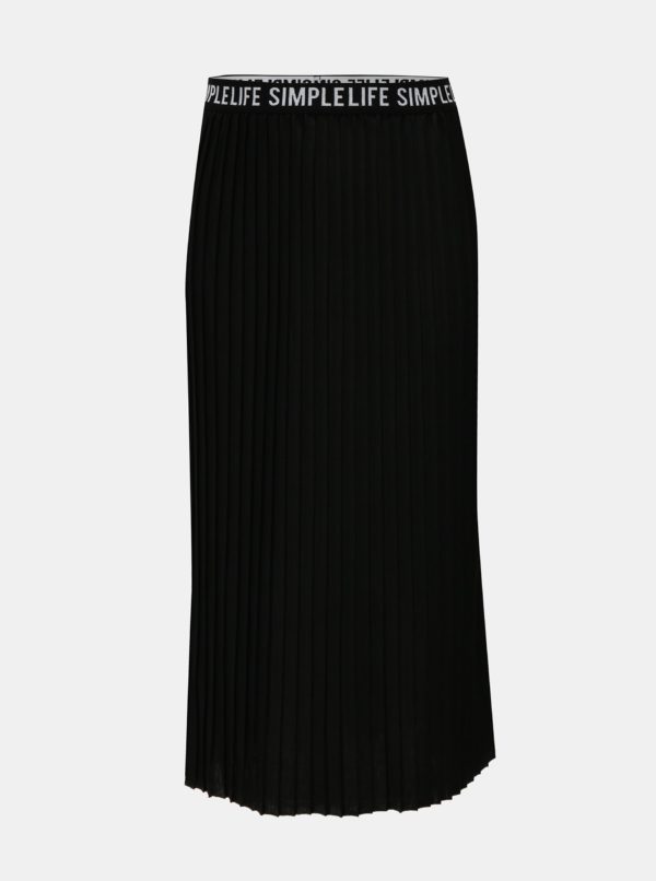 Čierna plisovaná sukňa LIMITED by name it