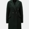Tmavozelený kabát Dorothy Perkins