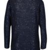 Tmavomodrý pletený sveter s flitrami ONLY Adele