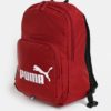 Červený batoh s potlačou Puma 21 l