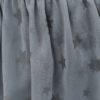 Sivá tylová sukňa s potlačou hviezd BÓBOLI