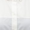 Bielo-modré košeľové šaty s dlhým rukávom Scotch & Soda