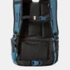 Čierno-modrý batoh s potlačou a peračníkom Meatfly 20 l
