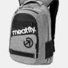 Sivý melírovaný batoh s peračníkom 2v1 Meatfly 22 l