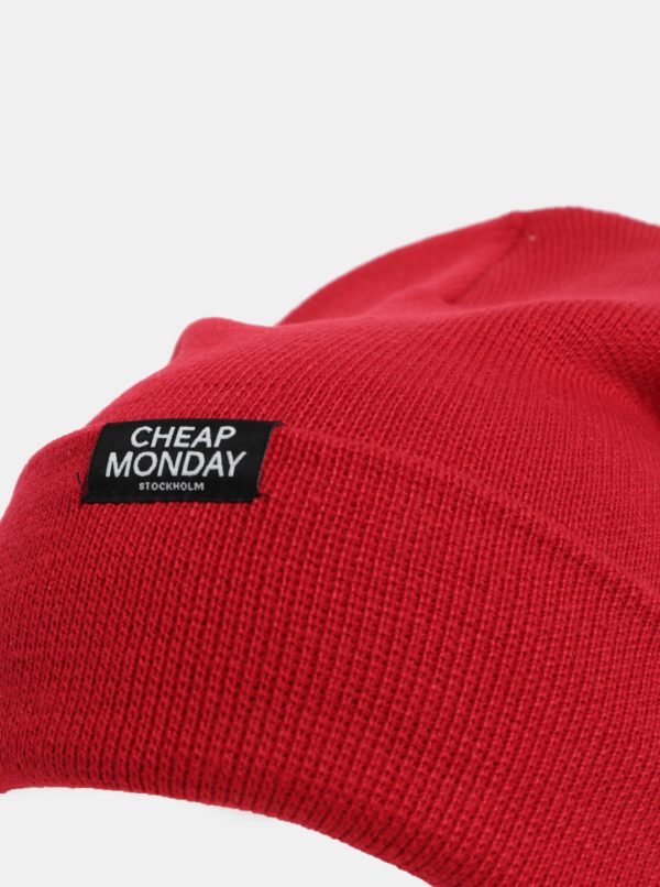 Červená čiapka Cheap Monday