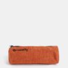 Sivo-oranžový batoh s potlačou a peračníkom Meatfly 20 l