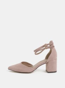 Ružové sandálky v semišovej úprave Dorothy Perkins