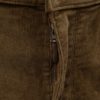 Kaki pánske menčestrové nohavice Wrangler Arizona